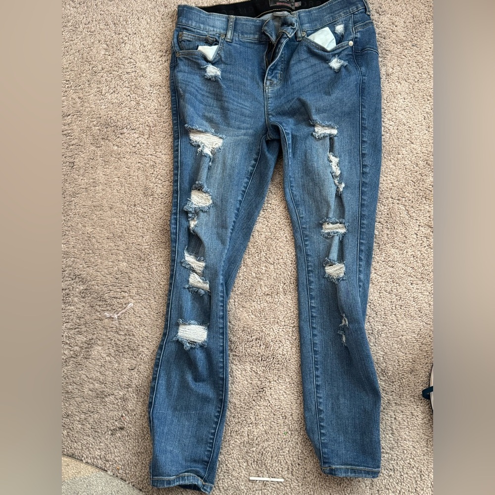 Torrid Bombshell Skinny Jeans in Blue 10S